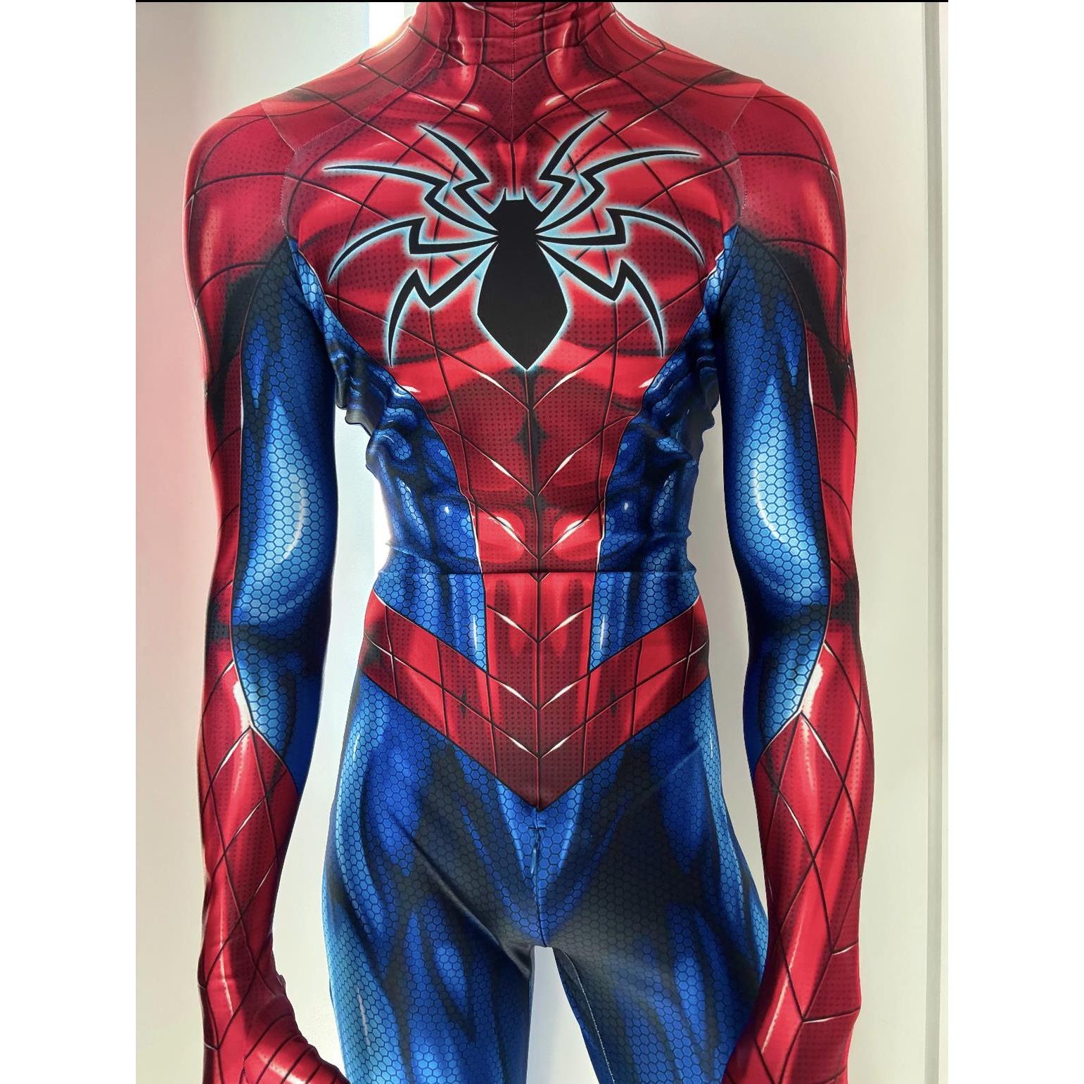 蜘蛛侠cos服万圣节服装男女款成人儿童舞台表演服帕克复仇者漫威