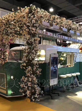 景区商业街火车头摆件铁艺装饰品