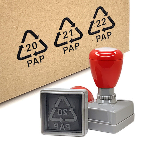 凹凸面标志环保回收纸箱印章