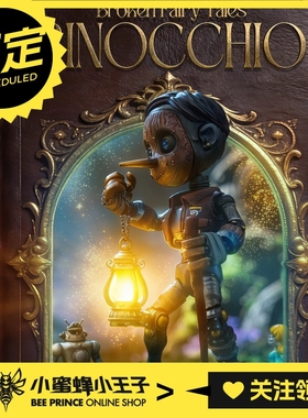预定定金 GIYORZILLA TOYS 破碎的童话 匹诺曹 可动收藏级 人偶