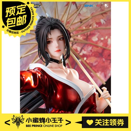 预定定金 BearPanda × SNK 1/4 不知火舞 周年款 不可动手办