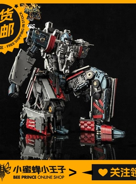 易玩天开超合金舰神 变形可动机甲模型 YW2411 钢铁战魂 幽斯 WIS