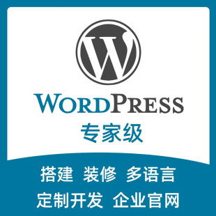 WordPress外贸建站搭建设计维护主题二次开发优化官网独立站装修