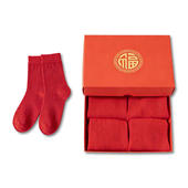 本命年专属 新年喜运大红袜KB ASK