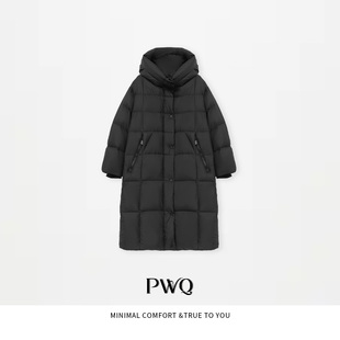 25120431 外套CR 暗扣长款 羽绒服90绒高领长袖