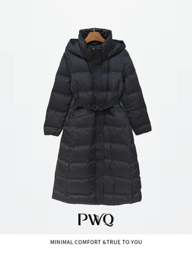 羽绒服90鹅绒高领长款外套KGJ-2601101-DY