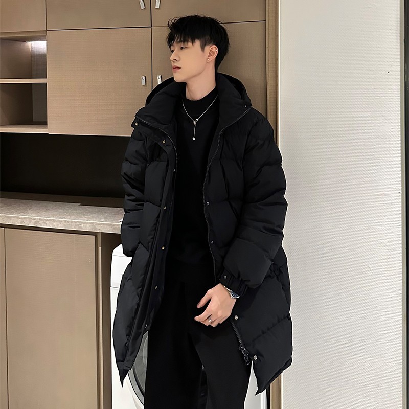冬季羽绒服男中长款加厚保暖2025新款冬装保暖东北超厚大码外套