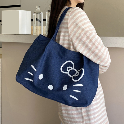 卡通文艺布袋子帆布手提袋