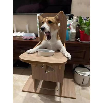 中林生态板木纹中式巨食道贝利椅