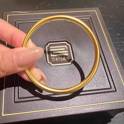 金店同款沙金古法传承素圈手镯