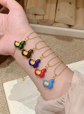 多巴胺小众项链马年新款饰品