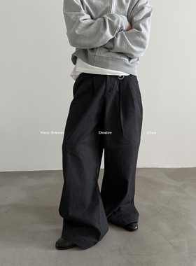 VERY FEWEST 再时髦的单品也抵不过一条重磅硬挺有型的水洗休闲裤