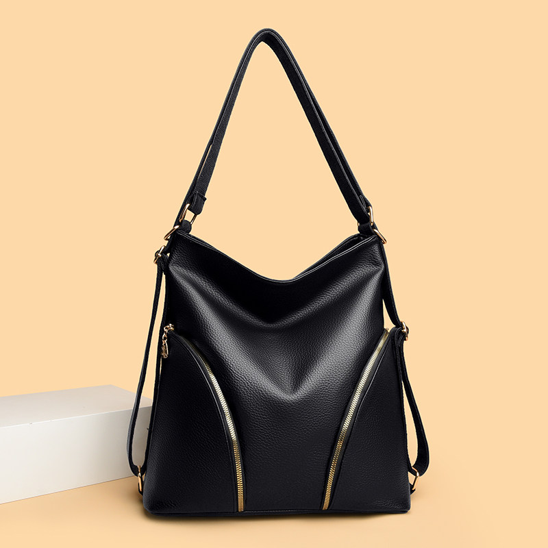 真皮女士托特包2026新款通勤百搭中年妈妈手提包大容量时尚单肩包