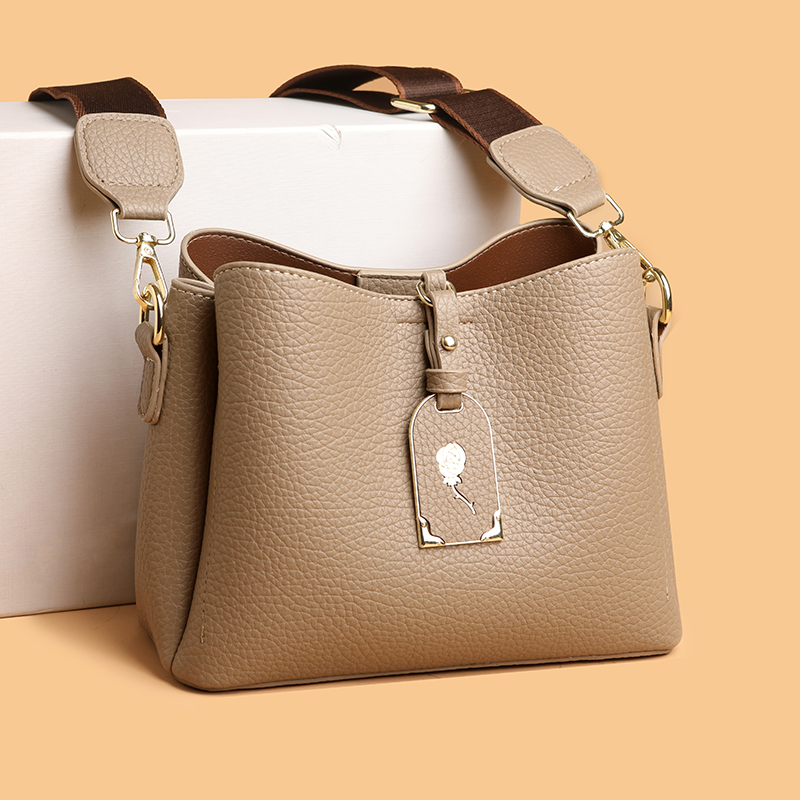 单肩包百搭通勤妈妈包斜挎手提包