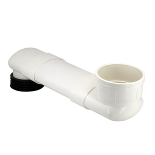 公元pvc马桶移位器加厚可调节座便移位器排水管扁管下水管配件