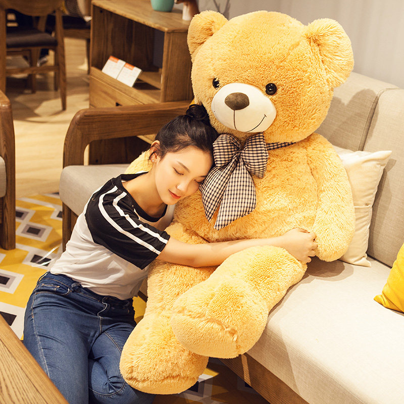 큰 테디 팬더 인형 포옹 곰 인형 봉제 인형 여자 친구 곰 생일 선물 소녀
