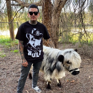 哈雷T恤RustyButcher生锈屠夫摩托复古骑行西海岸短袖闪电牛