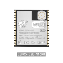 ESPC5-32E-N16R8 双频WiFi6 蓝牙5 兼容 ESP32-C5-WROOM-1U-N16R8