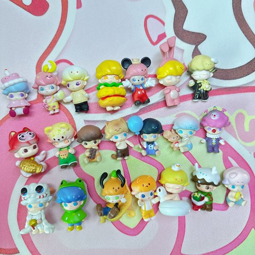 【四颗包邮】dimoo公仔改娃玩具车载摆件DIY手机链饰品配件挂件