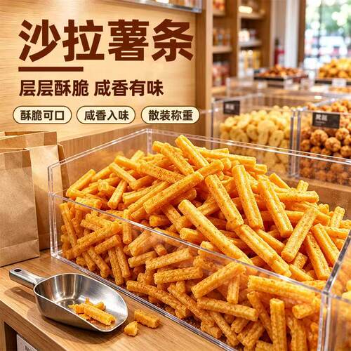 膨化食品超市饭店包邮沙拉薯条