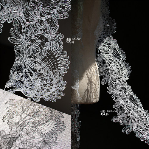 裁料蕾丝服装设计师辅料花边创意