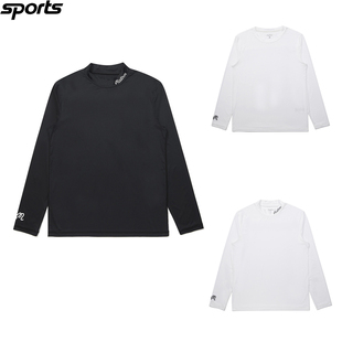 2件装 打底衫 malbon高尔夫球服26春夏男标志轻薄透气长袖 韩国代购