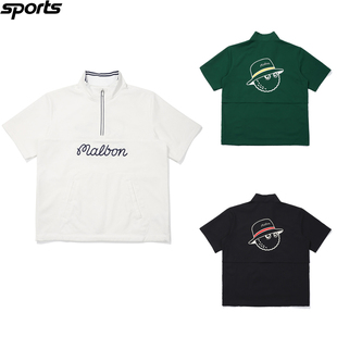 上衣 malbon高尔夫球服男标志轻质透气运动休闲半袖 折扣款 韩国代购