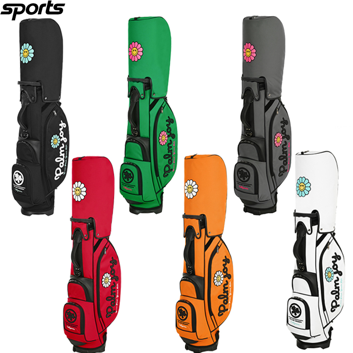 韩国代购PALM TREE GOLF高尔夫配饰24年ins花朵立式户外支架球包