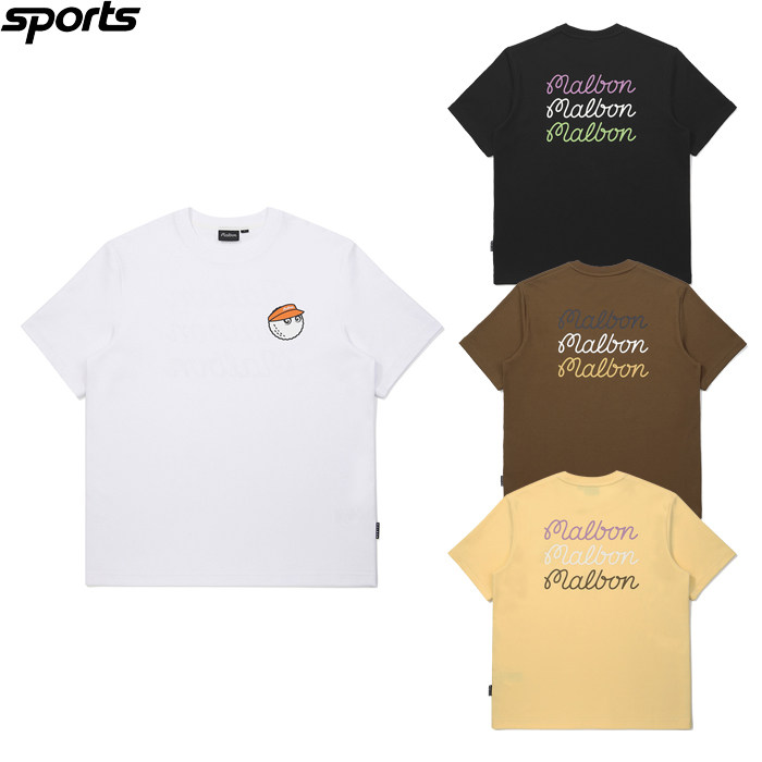韩国代购malbon高尔夫球服26春夏男女标志运动冷感圆领短袖T恤,运动/瑜伽/健身/球迷用品,高尔夫上装,淘宝优惠券,粉丝福利购,淘宝优惠卷