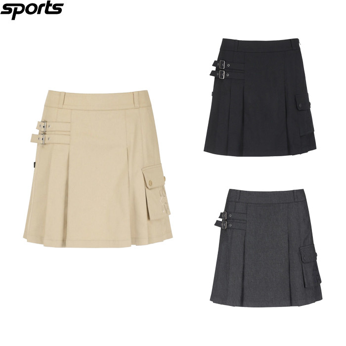 韩国代购st andrews高尔夫球裙26春夏女纯色运动休闲宽褶半身裙,运动服/休闲服装,高尔夫球服,淘宝优惠券,粉丝福利购,淘宝优惠卷