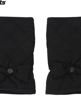 韩国代购st andrews高尔夫配饰25秋冬女黑色厚实保暖休闲护手腕