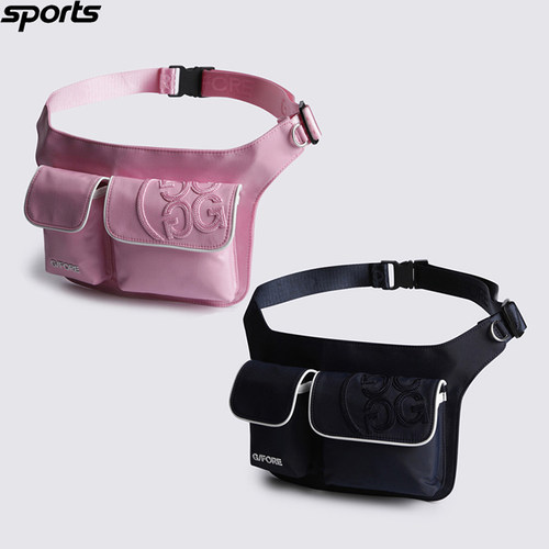 韩国代购GFORE高尔夫穿搭26早春运动户外旅行多功能便携腰包球袋