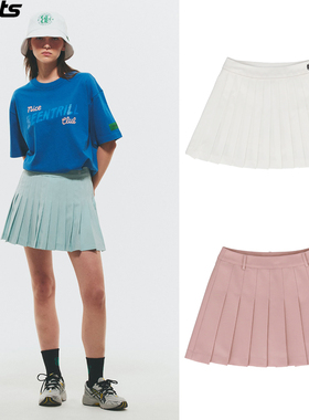 韩国代购BEENTRILL高尔夫穿搭24年春夏运动透气舒适短裙百褶裙女