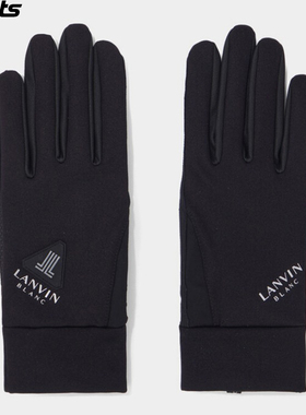 韩国代购lanvin blanc高尔夫配饰25秋冬男标志保暖弹力双手手套