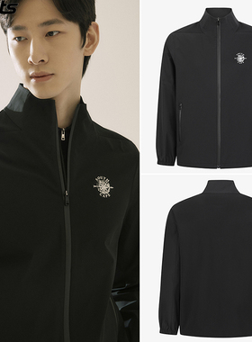 韩国代购southcape高尔夫26年春防水弹力防晒户外立领长袖外套男