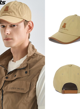 韩国代购lanvin blanc高尔夫配饰25初秋男户外休闲防晒遮阳棒球帽