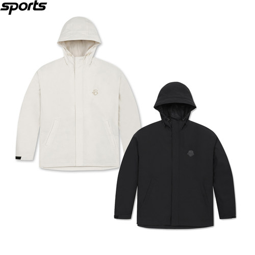 韩国代购golden bear高尔夫球服26春夏男女纯色连帽防小雨夹克