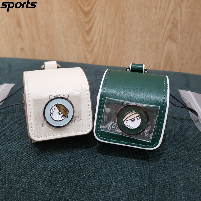 韩国代购malbon高尔夫球配饰26春夏女迷你小袋球包时尚MK挂式腰包