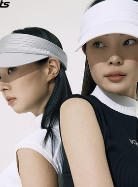韩国代购southcape高尔夫26春夏防水遮阳防晒运动户外空顶女球帽