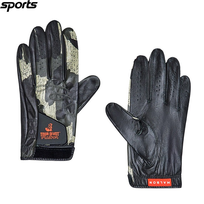 韩国代购malbon高尔夫球配饰26春夏男限量联名款透气羊皮左手手套