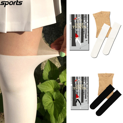 韩国代购hello birdie高尔夫25春夏过膝运动户外防晒打底连裤袜