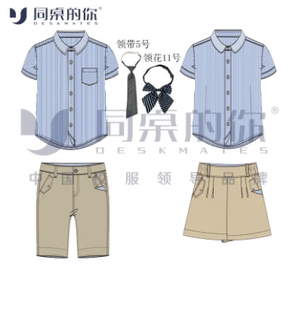 现货【华东师范大学苏州湾实验小学】夏季正装小学生校服衬衣裤子
