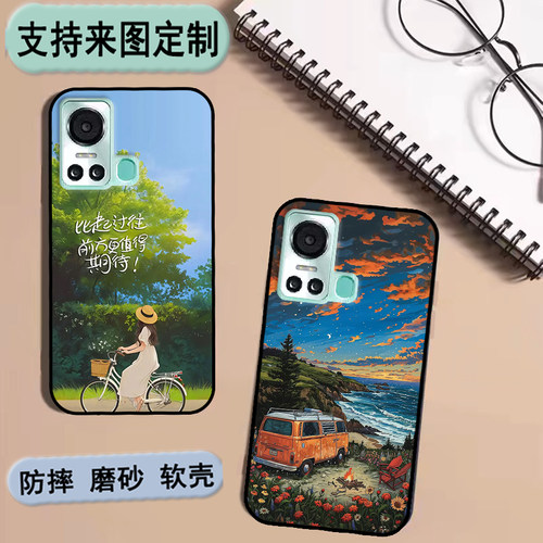 传音Infinix Itel Vision 5保护套传音S18保护套私人来图定制 女款壳 男款壳 情侣壳 软胶材质彩绘卡通壳