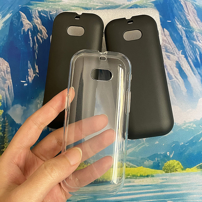 听力熊T6手机壳HXD603-T6S保护套AI智能听力学习机软胶好学多T6S透明壳 磨砂黑色壳 来图定制 女款壳 男款壳