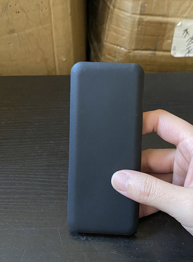 适用于多亲F21PRO手机壳Qin小米f21pro保护套Qin AI Life透明黑色无摄像头款薄软黑