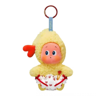 泡泡玛特 星星人怦然心动毛绒挂件 盲盒 心动瞬间 丑萌包挂 潮玩