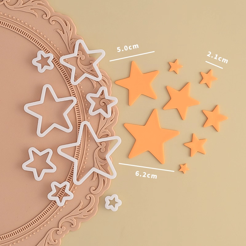 糖堡森林星光星星八角星切模翻糖四角星五角星蛋糕模具3D打印模具,节庆用品/礼品,节日装扮用品,淘宝优惠券,粉丝福利购,淘宝优惠卷