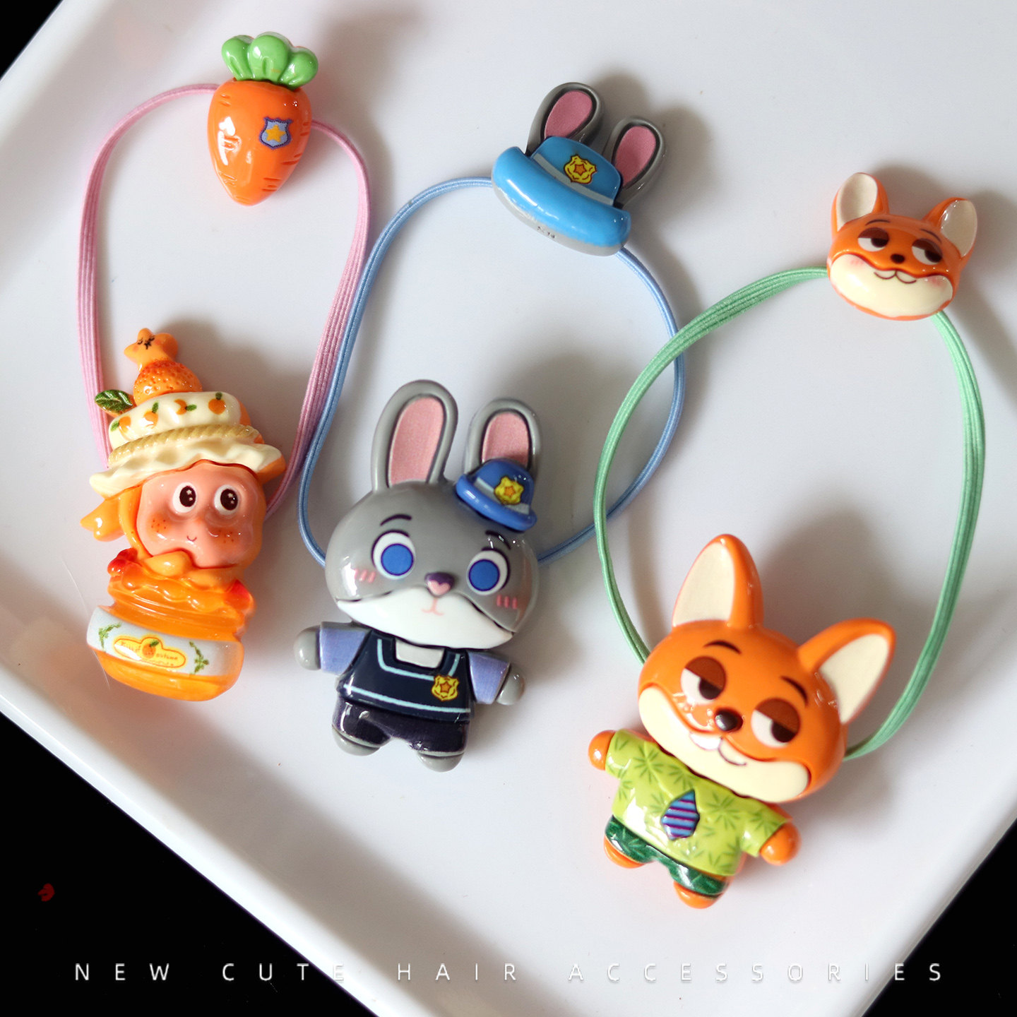 疯狂动物城发饰兔子警官儿童头饰尼克狐尼克朱迪发圈女童绕绕头绳,童装/婴儿装/亲子装,发饰,淘宝优惠券,粉丝福利购,淘宝优惠卷