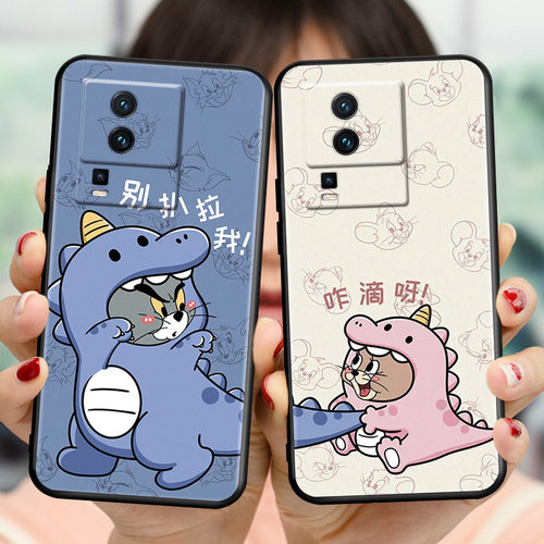 适用VIVOIQOONEO7竞速版手机壳v2232a新款vivo全包保护套vovo网红情侣iqooneo7竞速版防摔软壳V2232A时尚文字