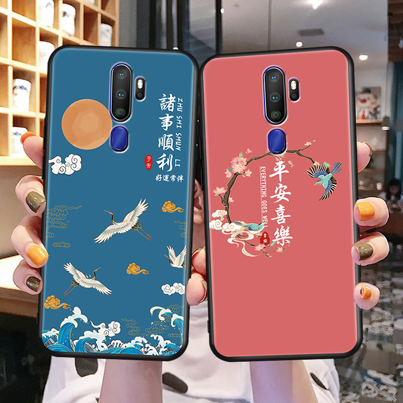 适用oppoa11手机壳欧普OOPPA11简约PCHT30硅胶opppa11搞钱就好。oopoA11时尚PCHM10外壳保护套ins风全包潮女